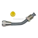 1982 Ford LT9000 Power Steering Cylinder Line Hose Assembly 1