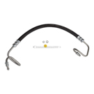 Edelmann 70353 Power Steering Pressure Line Hose Assembly 1
