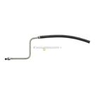 1969 Ford F Series Trucks Power Steering Return Line Hose Assembly 1