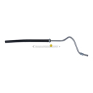 1973 Ford F Series Trucks Power Steering Return Line Hose Assembly 1