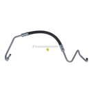 1973 Dodge RM300 Power Steering Pressure Line Hose Assembly 1