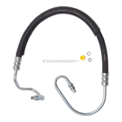 1981 Mercury Lynx Power Steering Pressure Line Hose Assembly 1