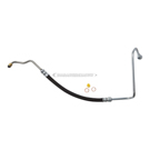 1987 Volvo 740 Power Steering Pressure Line Hose Assembly 1