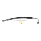1987 Nissan Stanza Power Steering Pressure Line Hose Assembly 1
