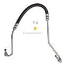 1990 Gmc G2500 Power Steering Pressure Line Hose Assembly 1