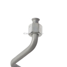 1996 Mazda MX-6 Power Steering Pressure Line Hose Assembly 3