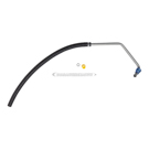 1993 Gmc G2500 Power Steering Return Line Hose Assembly 1