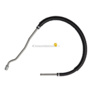 1976 Ford Granada Power Steering Return Line Hose Assembly 1