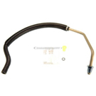 1990 Volkswagen Jetta Power Steering Return Line Hose Assembly 1