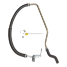 1989 Subaru DL Power Steering Return Line Hose Assembly 1