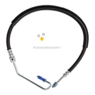 2000 Dodge Dakota Power Steering Pressure Line Hose Assembly 1