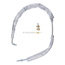 1987 Mercury Sable Power Steering Pressure Line Hose Assembly 1