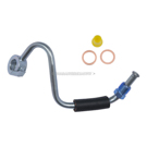 2000 Lexus LS400 Power Steering Pressure Line Hose Assembly 1