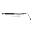 2005 Lexus LS430 Power Steering Pressure Line Hose Assembly 1