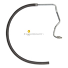 1982 Mercury Lynx Power Steering Return Line Hose Assembly 1