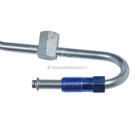 2004 Jeep Wrangler Power Steering Pressure Line Hose Assembly 2