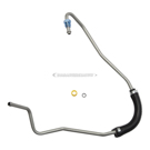2000 Toyota Sienna Power Steering Return Line Hose Assembly 1