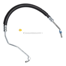 1982 Mercedes Benz 380SEC Power Steering Pressure Line Hose Assembly 1