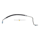 1992 Chrysler Imperial Power Steering Pressure Line Hose Assembly 1
