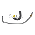 Edelmann 80673 Power Steering Return Line Hose Assembly 1