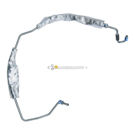 2014 Chrysler Town and Country Power Steering Pressure Line Hose Assembly 1