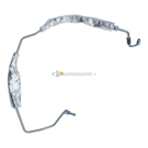 2012 Dodge C/V Power Steering Pressure Line Hose Assembly 1