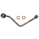 2007 Audi S4 Power Steering Pressure Line Hose Assembly 1