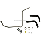 2000 Chevrolet Prizm Power Steering Return Line Hose Assembly 1
