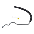 2004 Ford Mustang Power Steering Return Line Hose Assembly 1