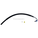 2000 Oldsmobile Alero Power Steering Return Line Hose Assembly 1