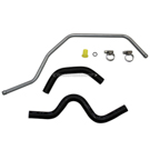 2007 Cadillac SRX Power Steering Return Line Hose Assembly 1