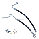 2011 Bmw 335is Power Steering Pressure Line Hose Assembly 1