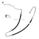 2012 Bmw M3 Power Steering Pressure Line Hose Assembly 1