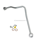 1996 Audi A4 Power Steering Pressure Line Hose Assembly 1