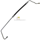 1999 Subaru Legacy Power Steering Pressure Line Hose Assembly 1