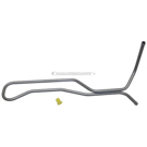 2004 Hyundai Santa Fe Power Steering Return Line Hose Assembly 1