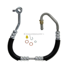 2007 Audi Q7 Power Steering Pressure Line Hose Assembly 1