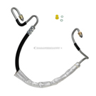 2012 Chevrolet Captiva Sport Power Steering Pressure Line Hose Assembly 1