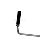 2000 Subaru Impreza Power Steering Return Line Hose Assembly 2