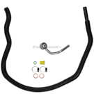 2011 Audi A6 Quattro Power Steering Return Line Hose Assembly 1