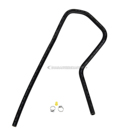2004 Acura RSX Power Steering Return Line Hose Assembly 1