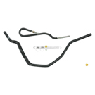 2000 Mitsubishi Eclipse Power Steering Return Line Hose Assembly 1