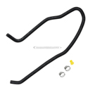 2011 Honda Element Power Steering Return Line Hose Assembly 1