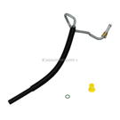 2000 Gmc Sierra 2500 Power Steering Return Line Hose Assembly 1