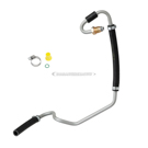 Edelmann Jeep Power Steering Return Line Hose Assembly 81154