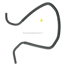 2007 Ford F-450 Super Duty Power Steering Return Line Hose Assembly 1
