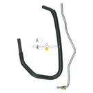 2009 Ford F-450 Super Duty Power Steering Return Line Hose Assembly 1