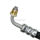 2000 Mercedes Benz CLK430 Power Steering Pressure Line Hose Assembly 2