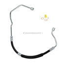 2004 Subaru Baja Power Steering Pressure Line Hose Assembly 1