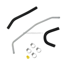 2007 Hyundai Accent Power Steering Return Line Hose Assembly 1